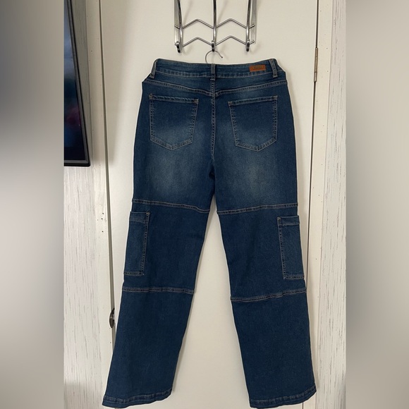 Michelle Ferrer cargo jeans size 11 - Picture 2 of 5